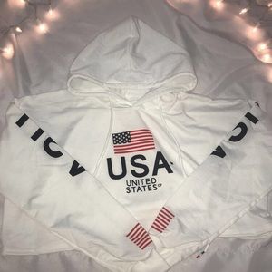 Crop sweatshirt